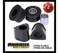 Powerflex Nero Rr ARB-Beam Bushes + Bushes ARB Eibach 25mm Per VW Jetta2 85-92