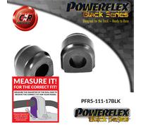 Powerflex Black RR o, Spazzole 17mm Per Mini Countryman 2WD 10-16 PFR5-111-17BLK