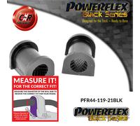Powerflex Nero Rr ARB Mnts 21Mm Per Mitsubishi EVO RS/GSR 4-5-6 PFR44-119-21BLK