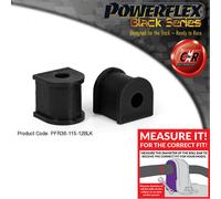 Powerflex Nero Rr ARB Supporti Mnt 12mm Per Mazda MX-5 Mk1 89-98 PFR36-115-12BLK