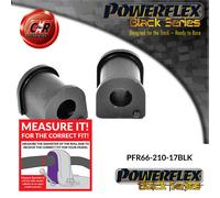 Powerflex Black RR Rollio Bronzine Barra 17mm per Il Saab 9-5 98-10 YS3E