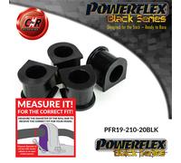 Powerflex Nero Rr Supporto Barra Anti Rollio Per Ford KA 96-08 PFR19-210-20BLK
