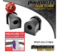 Powerflex Black Posteriore o,Spazzole 17.5mm per Jaguar F Type (13
