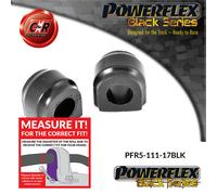 Powerflex Black RR o, Spazzole 17mm Per Mini Countryman 2WD 10-16 PFR5-111-17BLK