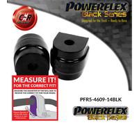 Powerflex Nero RrARB Mnts 14Mm Per E60 5 Serie, Berlina 03-10 PFR5-4609-14BLK
