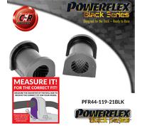 Powerflex Nero Supporti ARB 21Mm Per Mitsubishi EVO 4-5-6 RS/GSR PFR44-119-21BLK