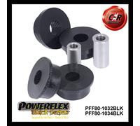 Powerflex Nero Supporti Motore Inferiori 1.4-1.8 Per Vauxhall Meriva A (03-10)