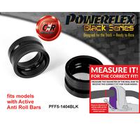 Powerflex Nero Supporti Per Barra Antirollio Per BMW E71 X6 (2007-) PFF5-1404BLK