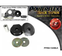Powerflex Nero Supporto Inferiore Grande Per Renault Clio V6 01-05 PFR60-1320BLK
