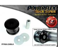 Powerflex Nero Supporto Posteriore Per Roadster 452 + Brabus 03-05 PFR68-230BLK