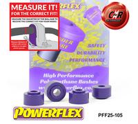 Powerflex Barra Rollio Collegamento Spazzole per Integra Mk3 DB / DC2 + Type-R