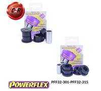 Powerflex Panhardrod 35mm + Steerdamper Spazzole per R.rover 94-01 PFF32-301/315