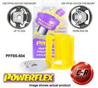 Powerflex PFF85-504 Insert Supporto Motore Basso Front A3 MK2 03-12 Giallo 70