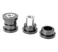 Powerflex Black Braccetti Posteriori Spazzole per S2000 99-09 PFR25-214BLK