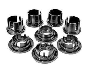 Powerflex PFR69-714BLK Boccola Inserto, Telaio Posteriore