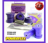 Powerflex Posteriore Barra Panhard + Centrale Sostegno Supporti