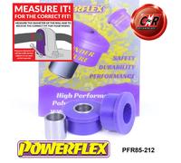 Powerflex Posteriore Barra Rollio A Fascio Spazzole eibach per Golf MK4 Cabina