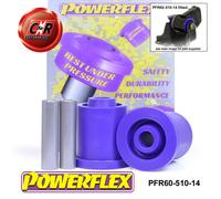 Powerflex Posteriore Fascio Supporto Spazzole 14mm per Renault Megane III 08-17