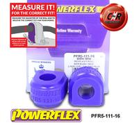 Powerflex Posteriore o,Boccola 16mm Per BMW Mini1 R50 Coupe 09 / 00-11/06