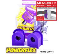 Powerflex RR o, Mnt Spazzole 14mm per Sierra 3Dr Rs Cosworth 86-88 PFR19-209-14