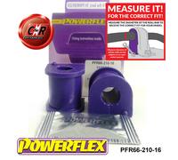 Powerflex Posteriore o , Boccole di Montaggio 16mm Per Opel Vectra B 97-02