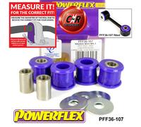Powerflex Posteriore o,Collegamento Asta Spazzole per MX-5, Miata, Eunos Mk1 Na