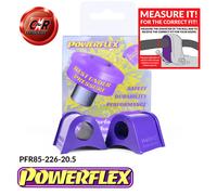 Powerflex Posteriore o,Esterno Spazzole 20.5mm per VW Jetta Mk1 (79-84)