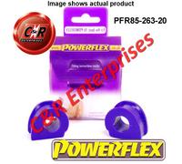 Powerflex Posteriore o,Interno Spazzole 20mm Per VW Golf Mk3 Syncro 93-97