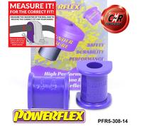 Powerflex Posteriore o,Spazzole 14mm per BMW 3 Series E30 Inc M3 (82-91)
