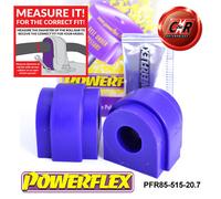 Powerflex Posteriore o,Spazzole 20.7mm Per VW Golf MK5 1K (2003 - 2009)