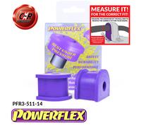 Powerflex Posteriore o,Supporti 14mm Per Skoda Octavia Mk1 1U 4WD 96-2004
