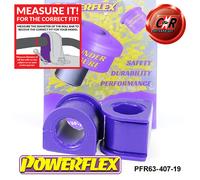 Powerflex Posteriore o,Supporti 19mm per Rover 200 (89-98),400 (90-98)