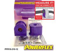 Powerflex Posteriore o,Supporto Spazzole 12mm per Ford Sierra Xr4i (83-85)