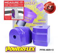 Powerflex Boccole RR 13mm Barra antirollio per BMW X1 E84 Xdrive 2008-2015 PFR5-4609-13