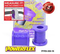 Powerflex Posteriore o,Supporto Spazzole 18mm Per BMW E24 6 Serie (82-1989)