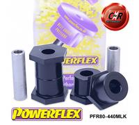 Powerflex Posteriore Rimorchio Boccole Del Braccio per Opel Vectra A 4WD (89-95)