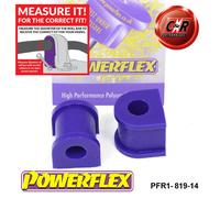 Powerflex Road Rrarb Spazzole 14mm per Alfa Romeo 147 00-10 Gt 03-10 PFR1-819-14