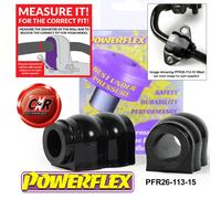 Powerflex Road RR o, Spazzole 15mm per Hyundai Elantra Ad 2015-2019 PFR26-113-15