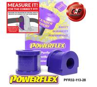Powerflex Rrarb Spazzole 28mm Per Land Rover Defender 110 & 130 94-02