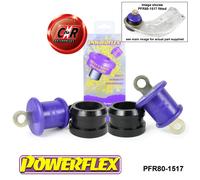 Powerflex Posteriore Trailing Braccio Cespugli per Saab 9-5 YS3G 2WD (2010-2012)