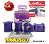 Powerflex Road Anteriore Antirollio Barra Supporti per Opel Corsa Un (83-93)