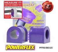 Powerflex Road Anteriore Barra Rollio Supporti 23mm per Rover 800 1986-1998