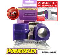 Powerflex Road Anteriore Barra Rollio Supporti 24mm per Opel Astra F (91-98)
