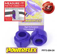 Powerflex Road Anteriore Rollio Bronzine Barra 24mm per Audi S4 B5 (1995-2001)