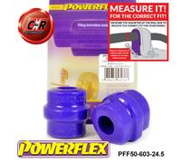 Powerflex Road Anteriore o,Spazzole 24.5mm Per Citroen Picasso 06-13