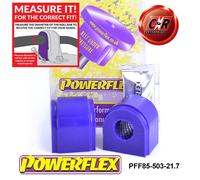 Powerflex Anteriore Rollio Bronzine Barra 21.7mm per Audi S3 MK2 8P (06-12)