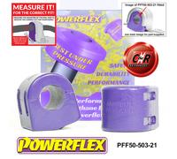 Powerflex Road Anteriore Rollio Bronzine Barra 21mm per Opel Crossland (17on)