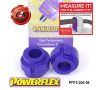 Powerflex Road Serie Anteriore Rollio Bronzine Barra 26mm per Audi S7 (2012