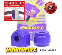 Powerflex Road Fr o, Spazzole 22.5mm Per BMW 1 Serie Xdrive 11 Su PFF5-1903-22.5