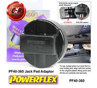 Powerflex Road Jack Pad Adattatore per Mercedes-Benz Eqs (21 On) PF40-360